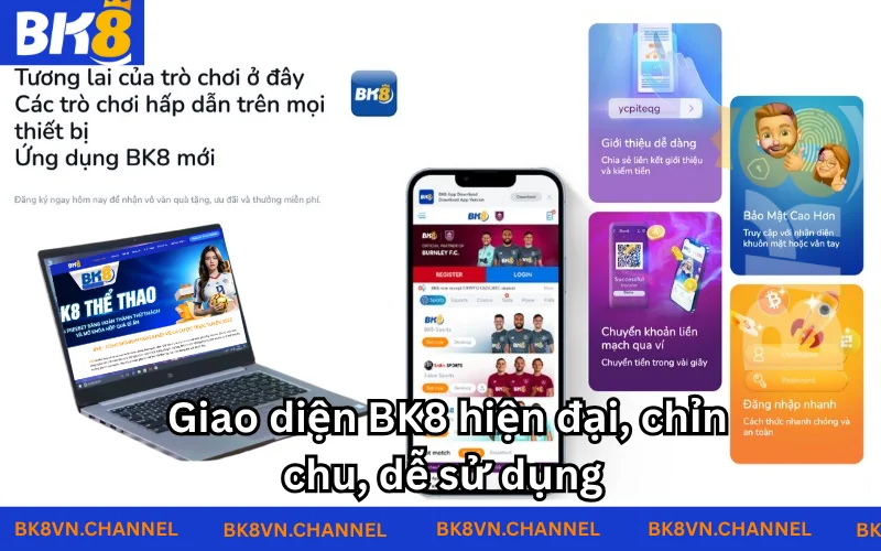 Giao diện tối ưu phù hợp với mọi thiết bị 