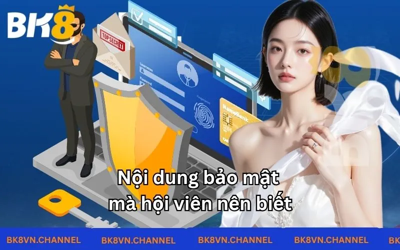 Nội dung bảo mật mà hội viên nên biết  Nội dung bảo mật mà hội viên nên biết